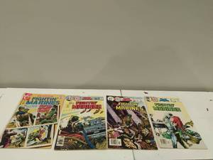 Four Fightin Marines by Charlton Comics