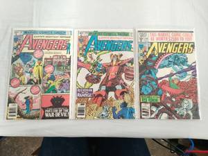 The Avengers #197-199 with Proof of Single Owner