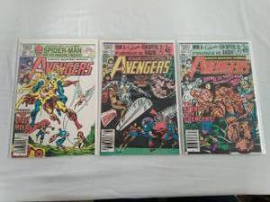 The Avengers #214-216 with Proof of Single Owner