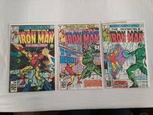 Iron Man #134-136 with Proof of Single Ownership