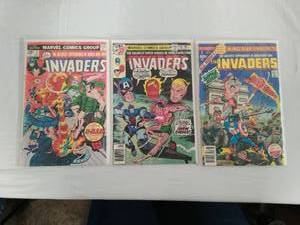 The Invaders #4, #36, & 1977 King Size Annual