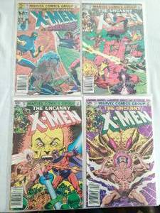 X-Men #150, 160, 161 &162