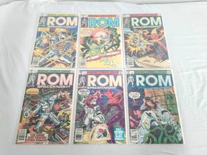 ROM Spaceknight Comics #2-7