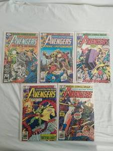 The Avengers #191-195 with Proof of Single Owner
