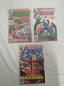 The Avengers #208-210 with Proof of Single Owner