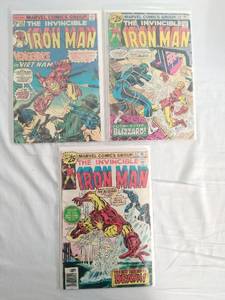 Iron Man #78, 86 & 87