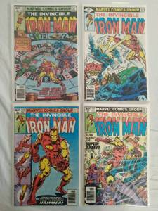Iron Man #123, 124, 126 & 127