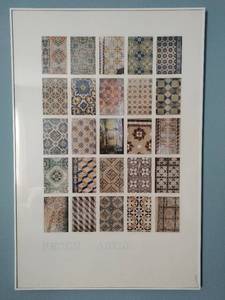 Large Framed Portuguese Door Artwork
