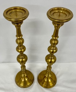 Pair of Brass Candlesticks