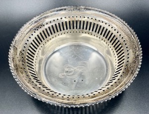 Footed Sterling Silver Bowl