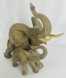 Andrea by Sadek Porcelain Elephant Sculpture