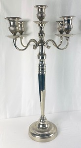 Exquisite Extra Large Silver Plated Candelabras