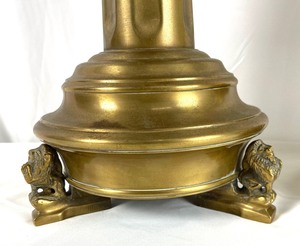 Pair of Vintage Brass Candle Holders