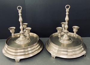 Pair of Classy Candle Holders from India