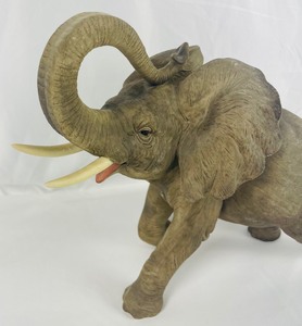 Andrea by Sadek Ceramic Elephant Statue