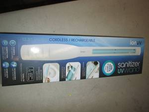 lot 30 image: box of 35 ion uv sanitizer wands al...