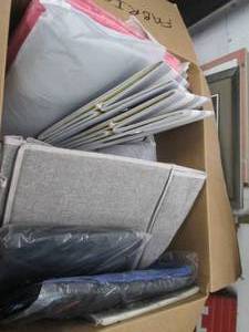 lot 45 image: box of storage items ...