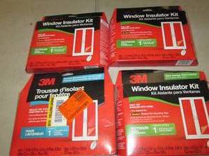 lot 48 image: 4 window insulator kits from 3m ...