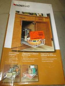 lot 50 image: closetmaid 11 inch closet organizer...