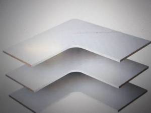 lot 65 image: 30 in. D x 30 in. W Classic White W...