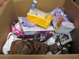 lot 73 image: box of toys ...