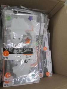 lot 80 image: box of halloween bags and treat bag...