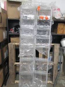 lot 105 image: 8 Tier Rack - 12 in. W x 72 in. H ...