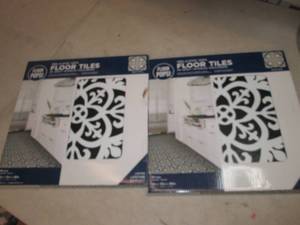 lot 112 image: 2 packages of floor pops peeland st...