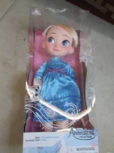 lot 130 image: new elsa aminator doll...