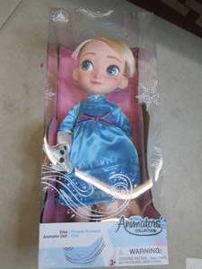 lot 131 image: new elsa aminator doll...
