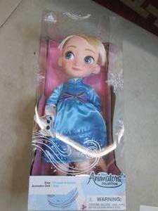 lot 133 image: new elsa aminator doll...