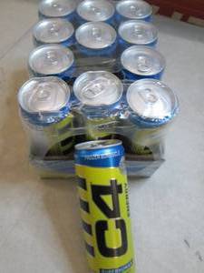lot 137 image: case of 1212floz cans of C4 energy...