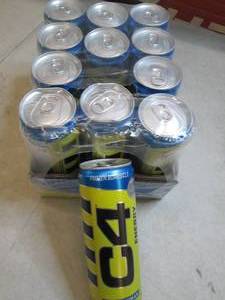 lot 142 image: case of 1212floz cans of C4 energy...
