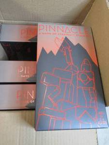 lot 145 image: case of 4 new pinnacle games...