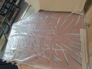 lot 150 image: metal panel 47 inch x 24 inch ...