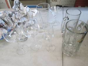 lot 163 image: glasses...