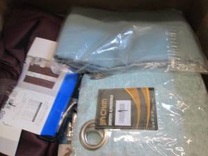 lot 175 image: box of curtains...