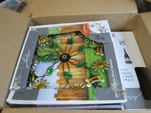 lot 188 image: box of 5 kinetic wind spinners and ...