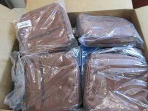 lot 201 image: box of bags and electronic luggage ...