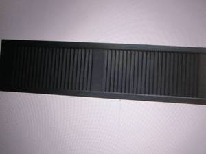 lot 208 image: 15 in. x 63 in. Open Louvered Polyp...