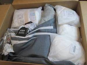 lot 215 image: box of curtains ...