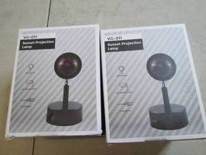lot 249 image: 2 sunset projection lamps ...
