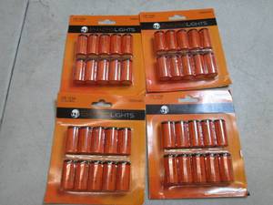 lot 257 image: 4 packages of 10 each emazing light...