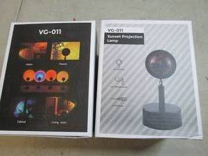 lot 261 image: 2 sunset projection lamps...