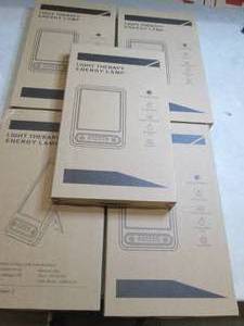 lot 262 image: 5 light therapy energy lamps ...