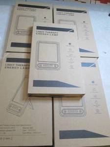 lot 263 image: 5 light therapy energy lamps...
