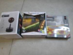 lot 279 image: 2 led rope lights and a sunset proj...