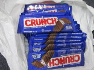 18- 1.55 oz Crunch Bars...