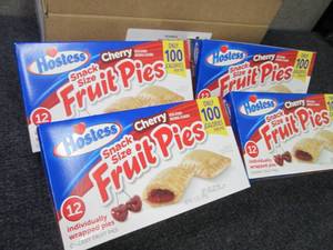 4 Boxes Hostess Snack Size Fruit Pi...