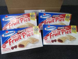 4 Boxes Hostess Snack Size Fruit Pi...